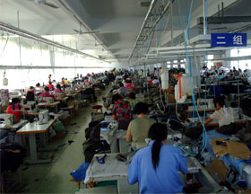 中国（海外）縫製工場